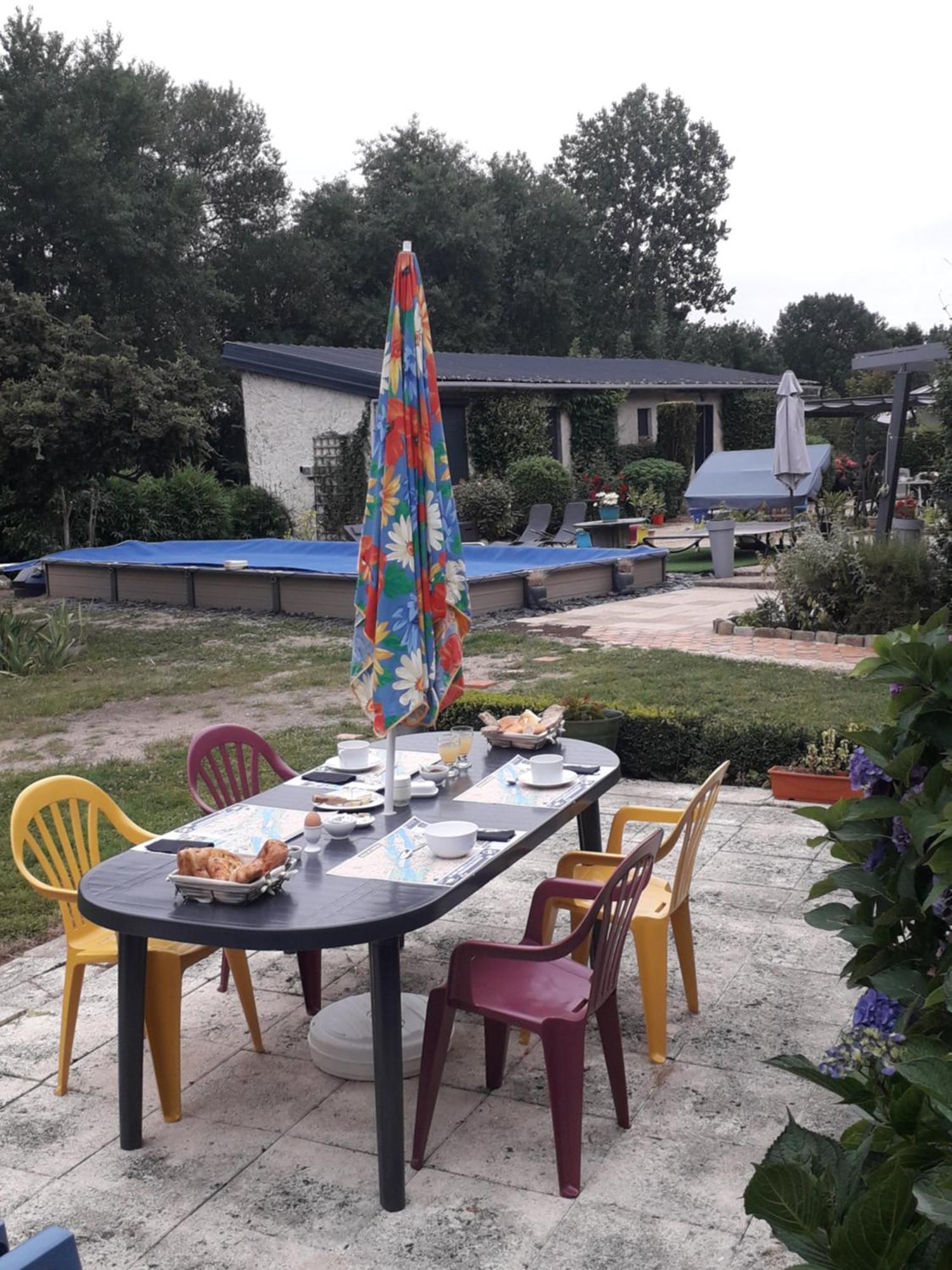 Chambres D'Hotes De L'Ile Du Saule โซมูร์ ภายนอก รูปภาพ