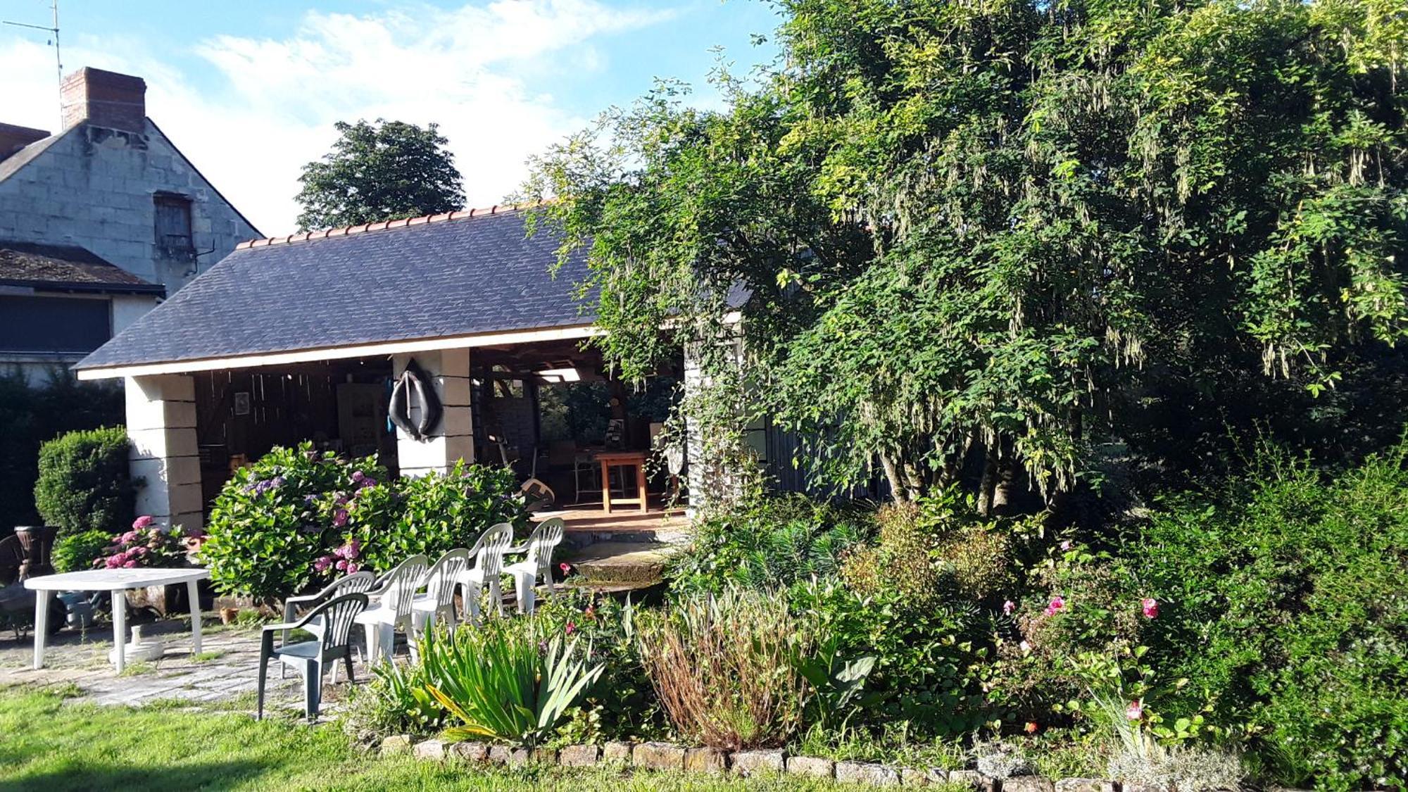 Chambres D'Hotes De L'Ile Du Saule โซมูร์ ภายนอก รูปภาพ