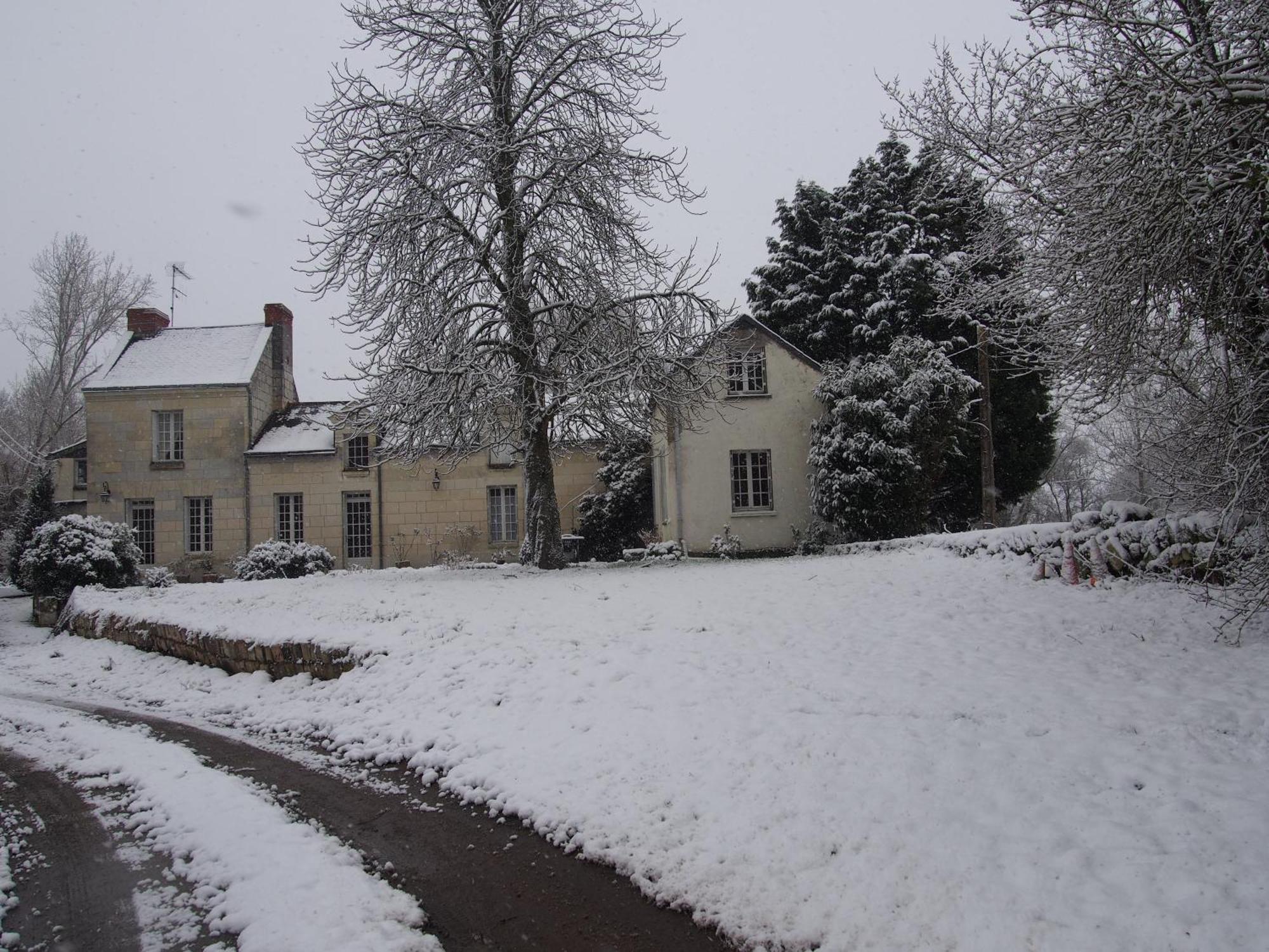 Chambres D'Hotes De L'Ile Du Saule โซมูร์ ภายนอก รูปภาพ