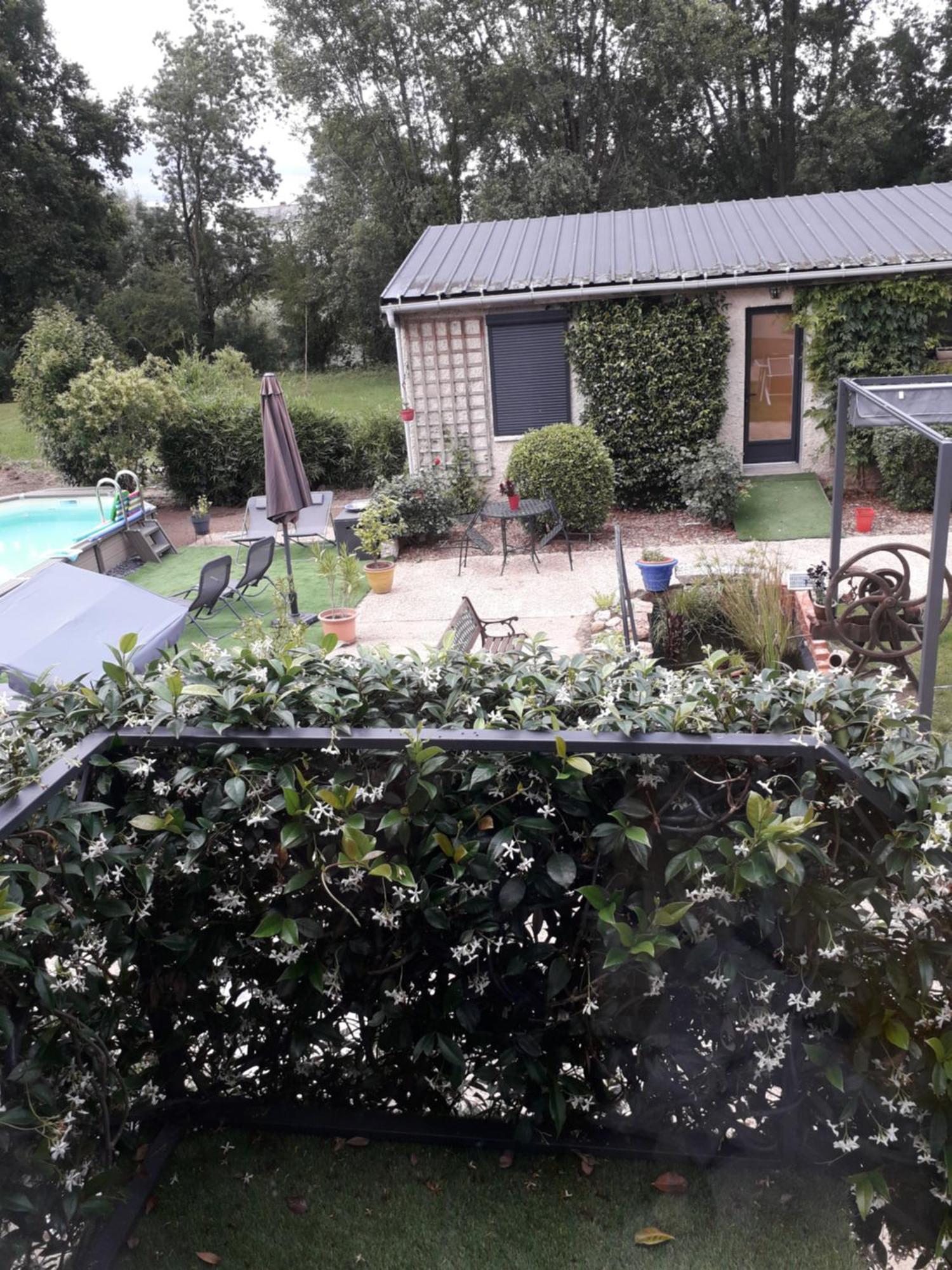 Chambres D'Hotes De L'Ile Du Saule โซมูร์ ภายนอก รูปภาพ